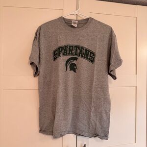 Michigan Spartan tee